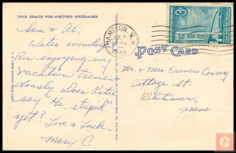 Band Stand, Hampton Beach, N.H.