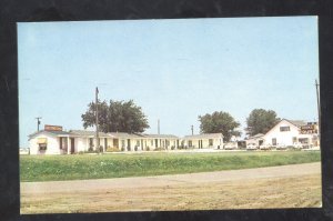 PRESTON MISSOURI HOOKS MOTEL VINTAGE ADVERTISING POSTCARD MO.