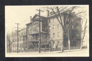 RPPC PROVIDENCE RHODE ISLAND RI OLD LADIE'S HOME VINTAGE REAL PHOTO POSTCARD