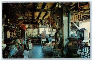 c1960's Country Store Interior View Delhi New York NY Posted Vintage Postcard 