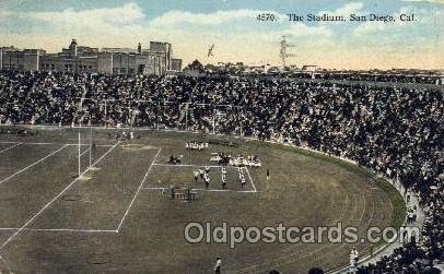 The Stadium, San Diego, CA, USA Football Stadium, 1920 minor corner wear more...