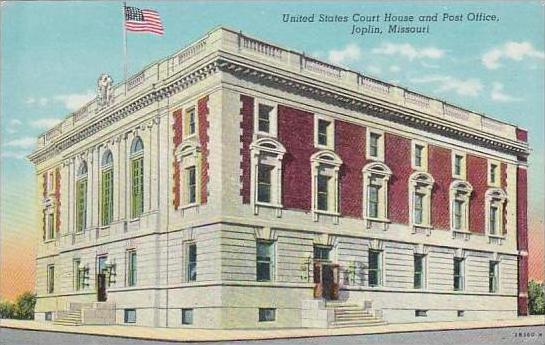 Missouri Joplin United States Court House and Past Office