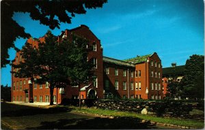 Stephen Hall Providence College Postcard VTG UNP Plastichrome Vintage Unused 