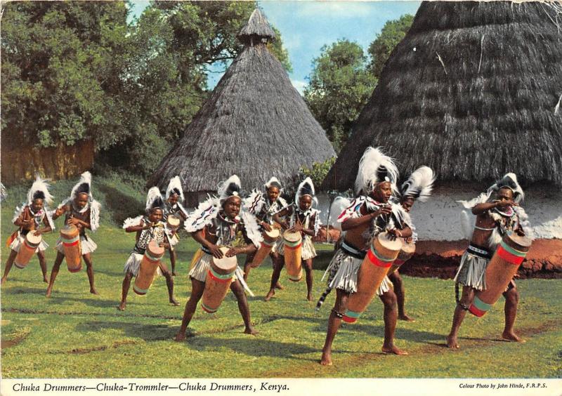 B91322 types folklore chuka drummers kenya africa