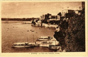 CPA Dinard- La Cale des Vedettes Vertes FRANCE (1021659)