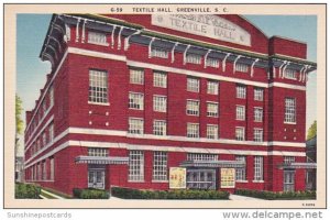 Textile Hall Greenville South Carolina