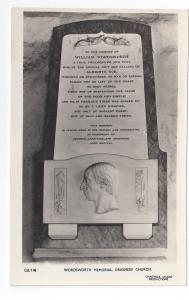 RP GB Wordsworth Memorial Grasmere Church Leeds Real Photo