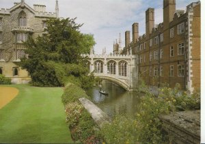 Cambridgeshire Postcard-Cambridge,Bridge of Sighs,St John's College.Posted A8396