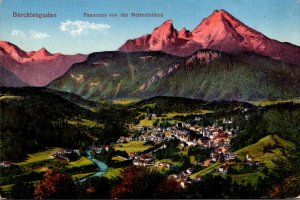 Germany Berchtesgaden Panorama von der Metzenleithen