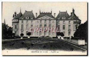 Old Postcard Chateau du Lude Facade is