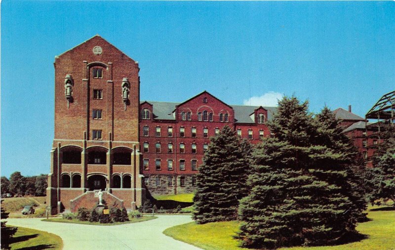 Westmoreland Pennsylvania 1960s Postcard St. Vincent College