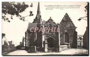 Old Postcard Perros Guirec Church of Clarity