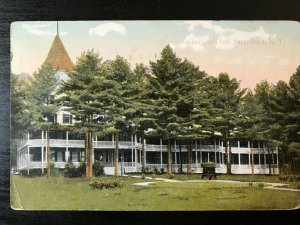 Vintage Postcard 1913 Adirondack Inn Sacandaga New York