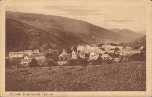 Slovakia Kúpele Trenčianske Teplice Vintage Postcard 07.57