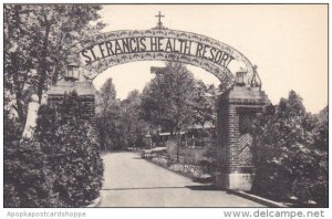 Entrance St Francis Health Resort Denville New Jersey Albertype