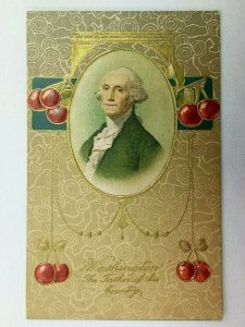Vintage Postcard 1910's George Washington The Father of His Country