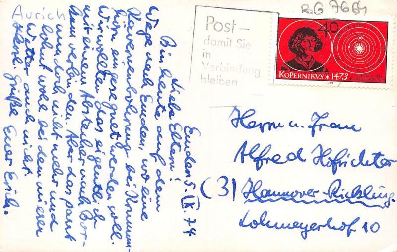 BG7664  aurich   germany CPSM 14x9cm