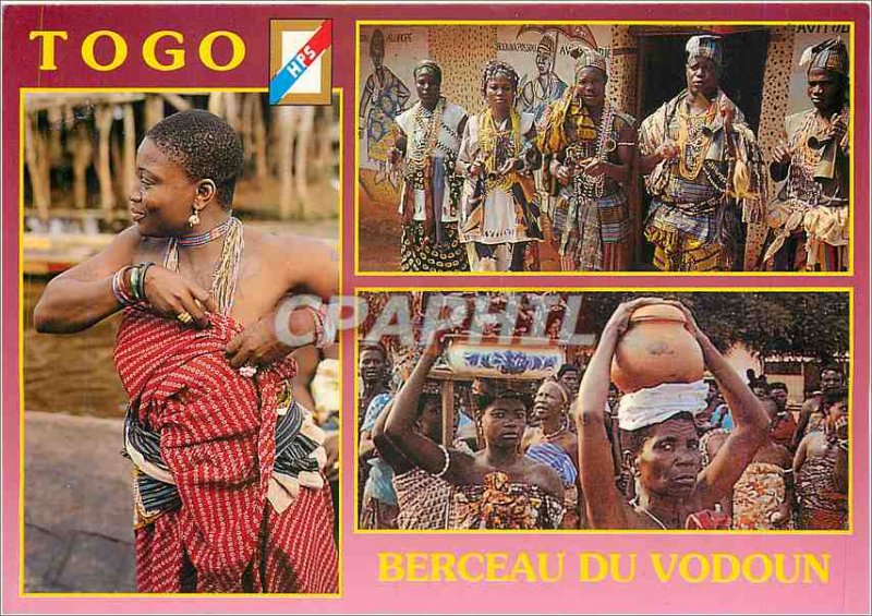 Postcard Modern Togo cradle of Voodoo