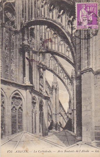 France Amiens La Cathedrale Arcs Boutants de l'Abside 1934