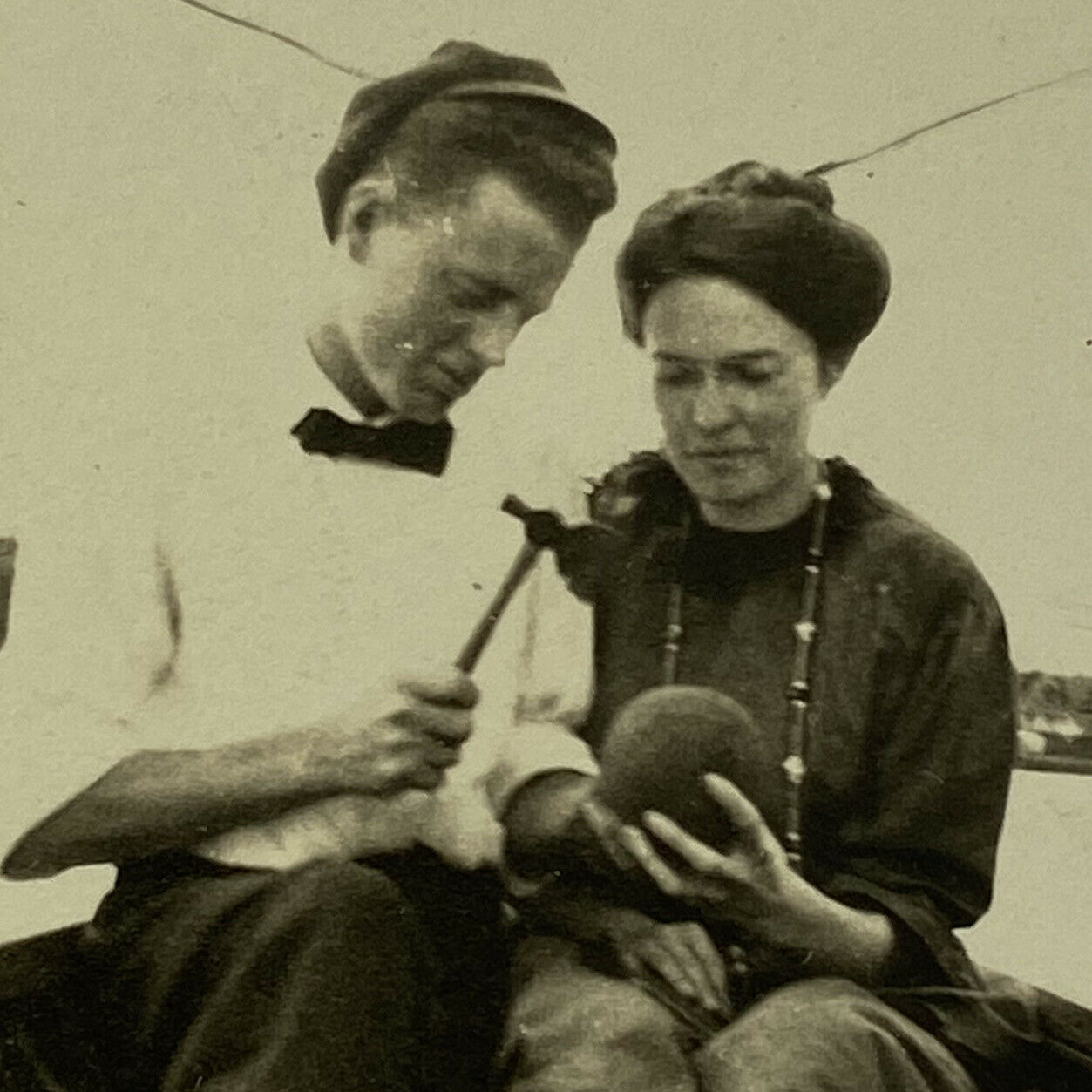 RPPC Brother Sister Hatchet Fountain Lake, Chautauqua, Albert Lea