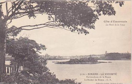 France Dinard La Vicomte Le Rocher de Bizeux