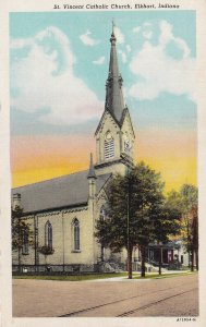 ELKHART Indiana 1930-1940s St. Vincent Catholic Church