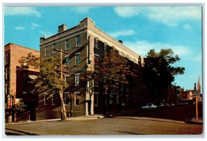 Halifax Nova Scotia Postcard Carleton Hotel Exterior View Building c1960 Vintage