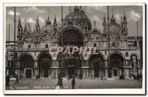 Old Postcard Italy Italia Venezia Marco Basilica S