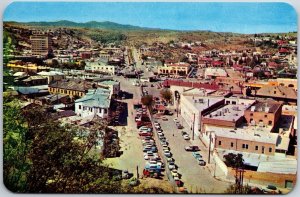 Ambos Nogales Both Nogales Son Mexico Panorama Buildings Cars Postcard