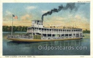 Cary Bird Ferry Boat, Ferries, Ship Cairo, Illinois, USA Unused 