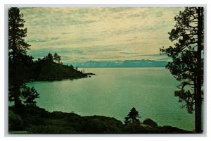 Panorama View of Lake Tahoe California CA UNP Chrome Postcard C20