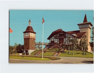 Postcard Fabulous Old Swiss House Busch Gardens Tampa Florida USA