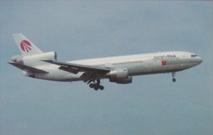 Japan Asia Airlines McDonnell Douglas DC -10-40 At Kai Tak Airport Hong Kong