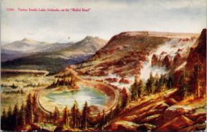 Yankee Doodle Lake CO Colorado Moffat Rd 1912 Steamboat Springs RPO Postcard E40