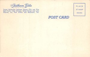 Kansas City Southern Belle Diesel Electric Train Vintage Postcard AA65019 