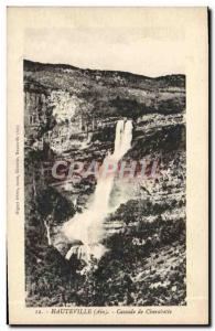 Old Postcard Hauteville Cascade Charabotte