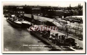 Bordeaux - Port of Bordeaux - View of & # 39ensemble Quays - Old Postcard