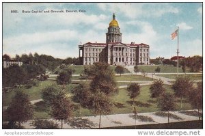 Colorado Denver State Capitol And Grounds