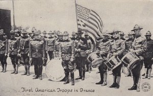 FRANCE, PU-1918; First American Troops In France