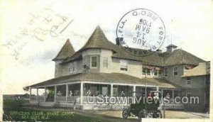 Officers Club State Camp - Sea Girt, New Jersey NJ Postcard