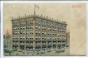 Boston Store Wichita Kansas 1908 postcard