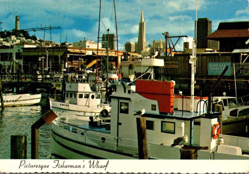 Californoa San Francisco Fisherman's Wharf 1978