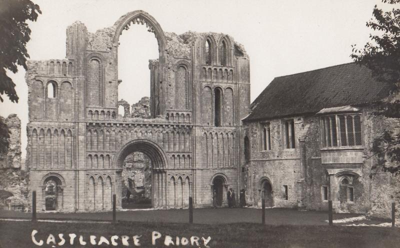 Castleacre Priory Real Photo Postcard