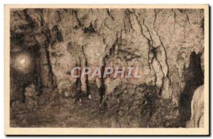 Old Postcard Caves D & # 39Arcy Sur Cure Thousand Columns