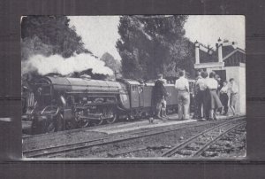 GREAT BRITAIN, ROMNEY, HYTHE & DYMCHURCH RAILWAY, c1930 ppc., unused.