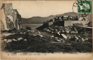 CPA Calvi La Haute Ville et la Cible CORSICA (1078512)