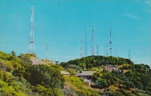 California Television Towers Mount Wilson San Gabriel Mountains