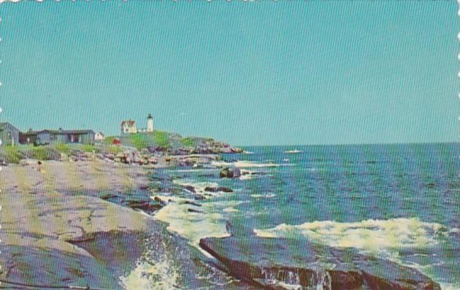 Maine York Beach Nubble Lighthouse