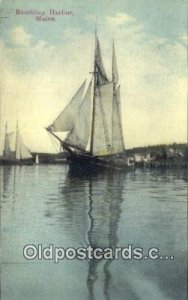 Boothbay Harbor, Maine, ME USA Sailboat Unused 