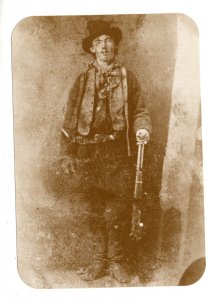 Large, Photograph of Billy the Kid, Approx 4.5 X 6.5 inches, Old West Collectors